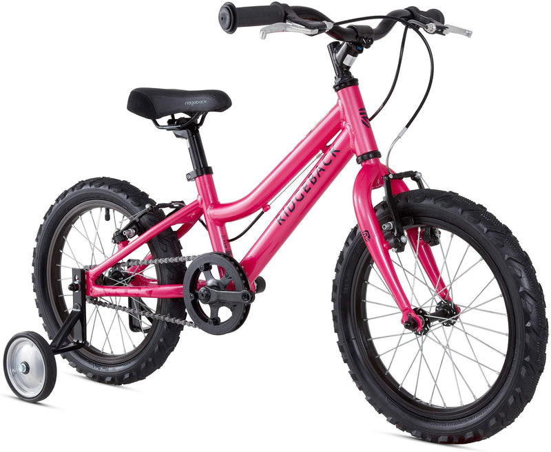 ridgeback 16 inch bike pink