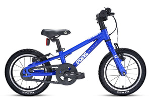 Frog 38 electric blue 14 inch wheel lightweight hybrid mountain bike.