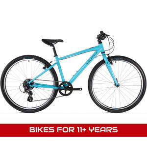  Bikes for 11+ years featuring a Ridgeback Dimension 26 bright blue 26