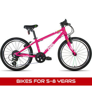  Bikes for 5-8 years featuring a Frog 53 pink 20