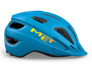 MET Crackerjack MIPS Cyan matt youths MTB helmet UN 52-57cm.