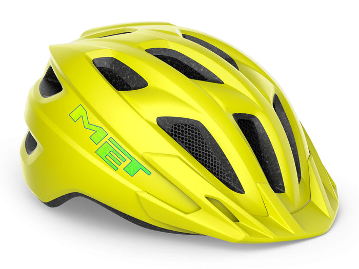 MET Crackerjack MIPS Lime youths MTB helmet UN 52-57cm