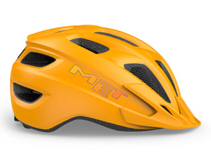 MET Crackerjack Orange matt youths MTB helmet UN 52-57cm.