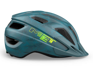 MET Crackerjack MIPS Petrol matt youths MTB helmet UN 52-57cm.