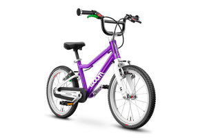 Woom 3 purple haze 16 inch wheel ultralight children's bike.