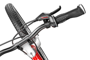 Woom 5 individually adjustable Vario handlebar stem.