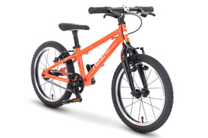 Beany Zero 16 coral 16-inch wheel ultralight children's hybrid mountain bike.