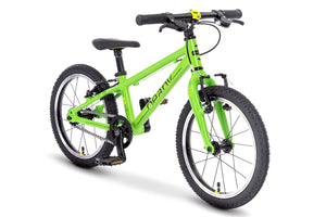 Beany Zero 16 green 16-inch wheel ultralight children's hybrid mountain bike.