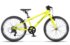 Beany Zero 20 yellow 20-inch wheel 7-speed ultralight children's hybrid mountain bike.