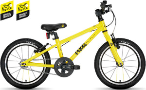 Frog 44 Tour de France™ yellow edition 16 inch wheel lightweight hybrid mountain bike.